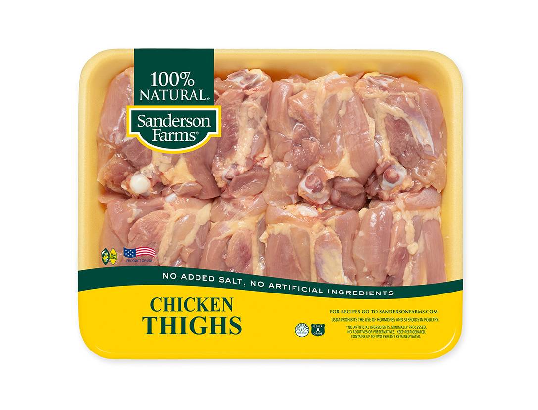 Family Pack Thighs (meat up) Sanderson Farms