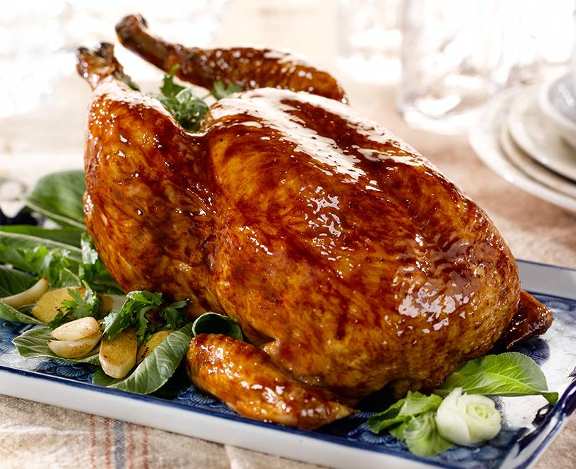 Hoisin Glazed Roast Chicken Sanderson Farms