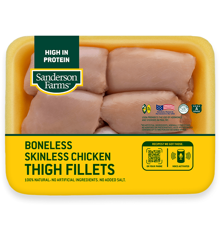 Boneless Skinless Chicken Thigh Fillets