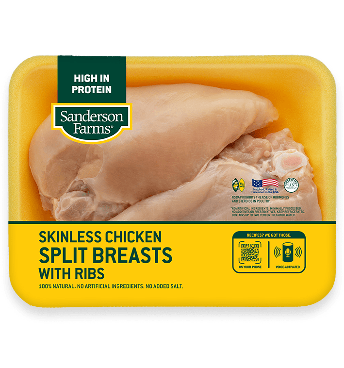 Skinless Split Chicken Breasts