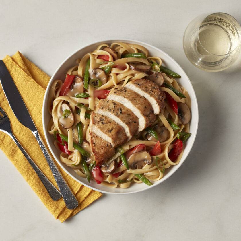 Tuscan Chicken and Pasta